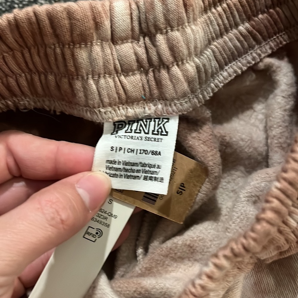 Pink Victoria’s Secret Campus Sweatpants (S) Final Sale - Picture 3 of 3